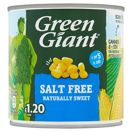 Green Giant Sweet Corn No Salt/sugar 340gm