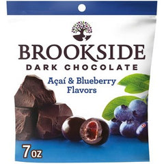 Brookside Dark Chocolate Bites Acai & Blueberry Flavors - artificial colors free, artificial flavors free, gluten free