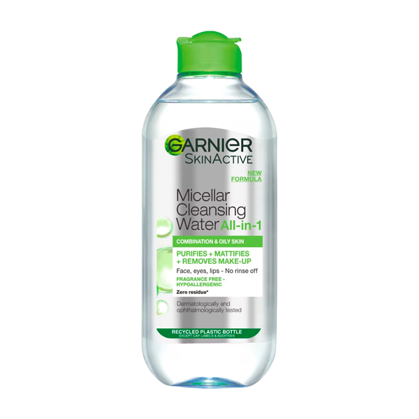 Garnier Skin Active Hypoallergenic Micellar Cleansing Water For All Skin Types