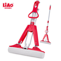 LIAO PVA 27cm Magic Mop with Replaceable Head & Aluminum Handle