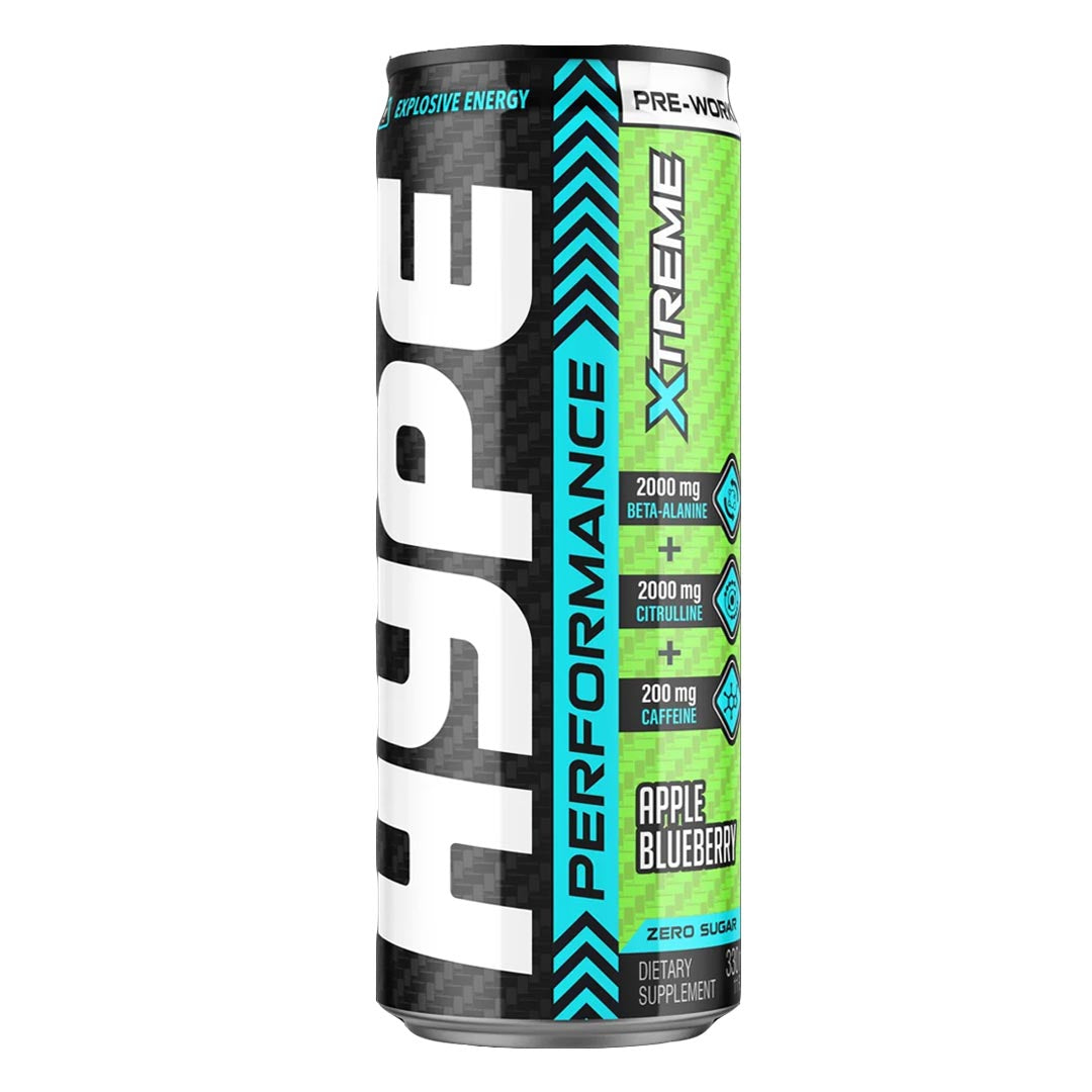 HYPE PERFOMANCE NERGY DRINK APPLE BLUEBERRY 330 ML