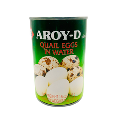 AROY-D QUAIL EGGS IN WATER 425G