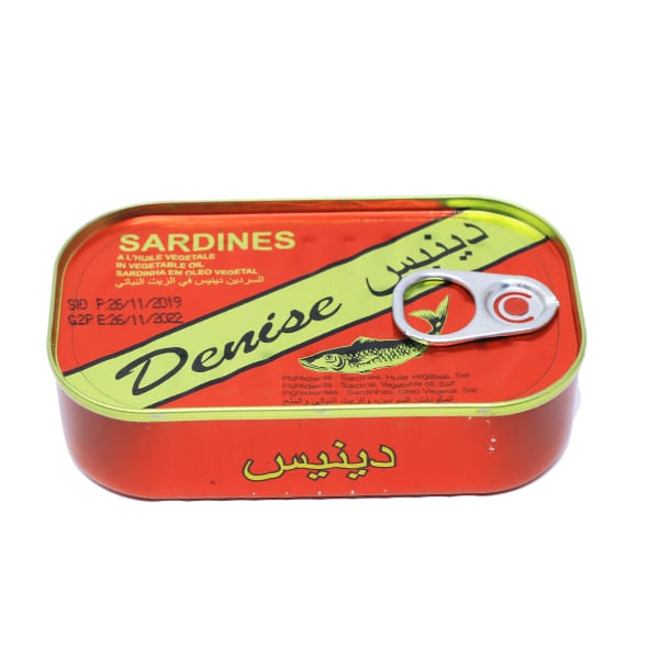 Denise Sardines In Vegetable Oil 125gm