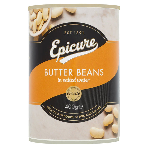 EPICURE BUTTER BEANS 400G