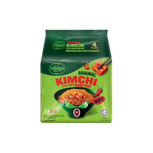 BIBIGO ORIGINAL KIMCHI NOODLES 122GMX4 PC OTR