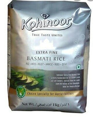 Kohinoor Extra Fine Basmati Rice 1KG