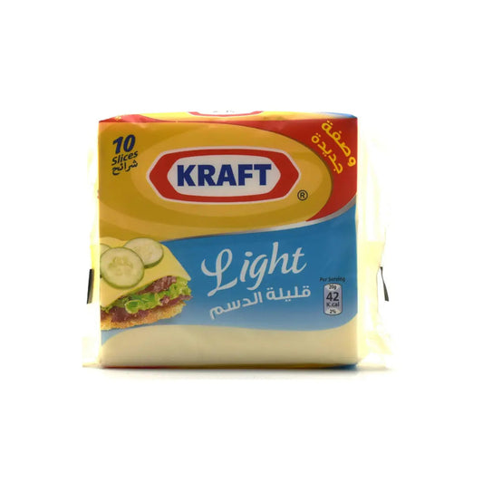 KRAFT SLICES LGHT 10 PCS 200G