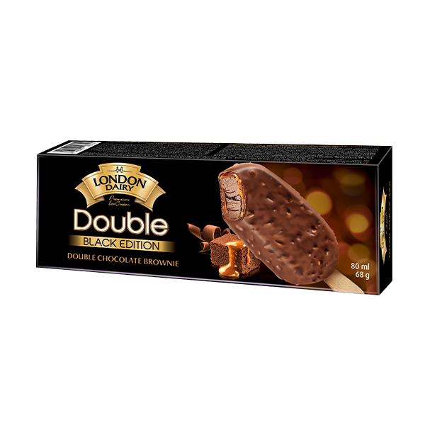 LONDON DAIRY DOUBLE CHOC BROWNIE 80ML