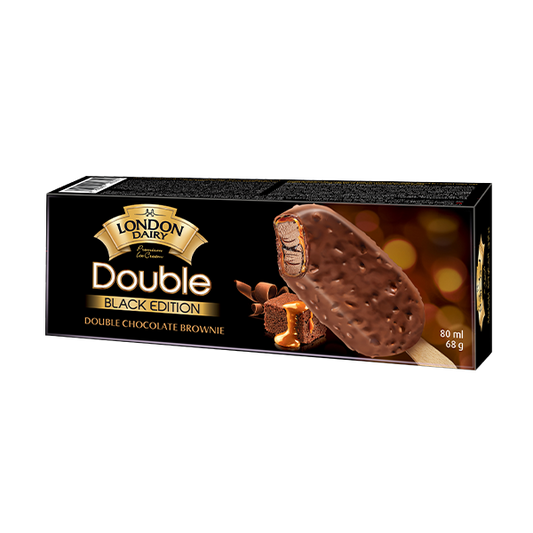 LONDON DAIRY DOUBLE CHOC BROWNIE 80ML