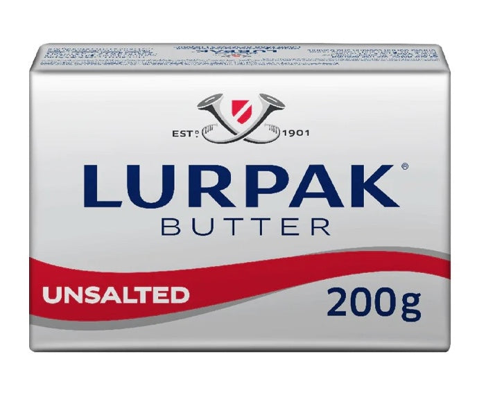 LURPAK BUTTER UNSALTED 200G