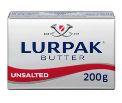 LURPAK BUTTER UNSALTED 200G