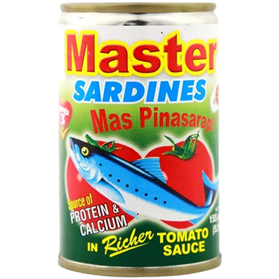 Master Sardines In Tomato Sauce - Trans Fat Free 425gm