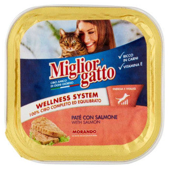 Miglior Gatto Cat Pate With Salmon 100gm
