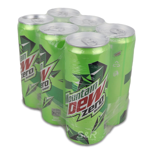MOUNTAIN DUE ZERO SUGAR 330ML X6