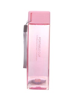 XPO Clear & Pink 900ml Plastic Water Bottle