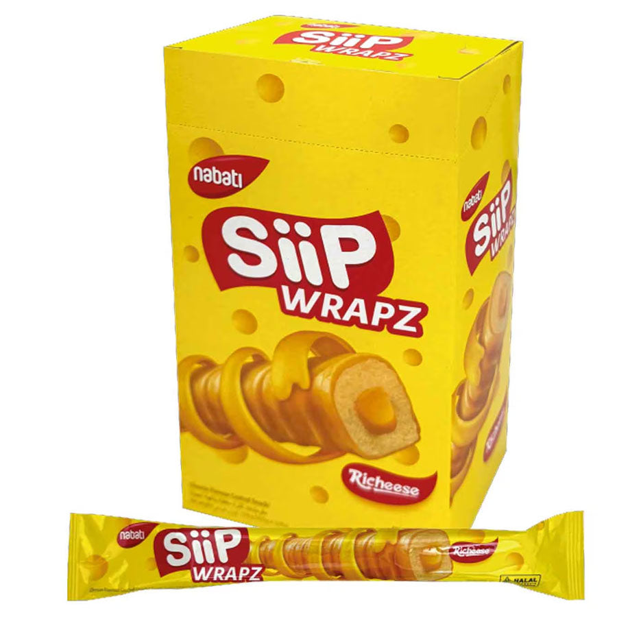 Nabati Siip Wrapz Richeese Corn Snack X12 Pc Otr