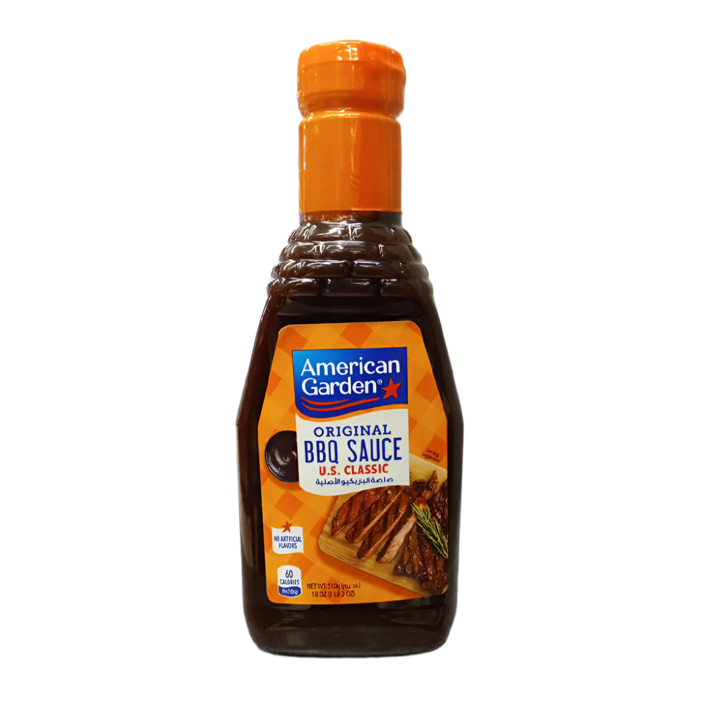 American Garden Bbq Sauce Original 510gm