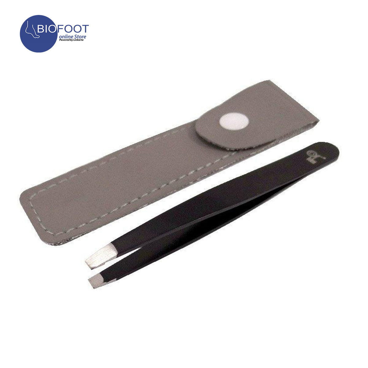ORBLEU ELECTROPLATED SQUARE TIP TWEEZER CT-409B