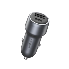 Oraimo Bullet 48w USB-C & USB Port Car Charger - Black