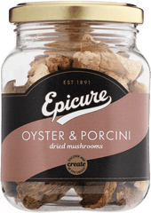 Epicure Dried Oyster&porcini Mushrooms 25gm