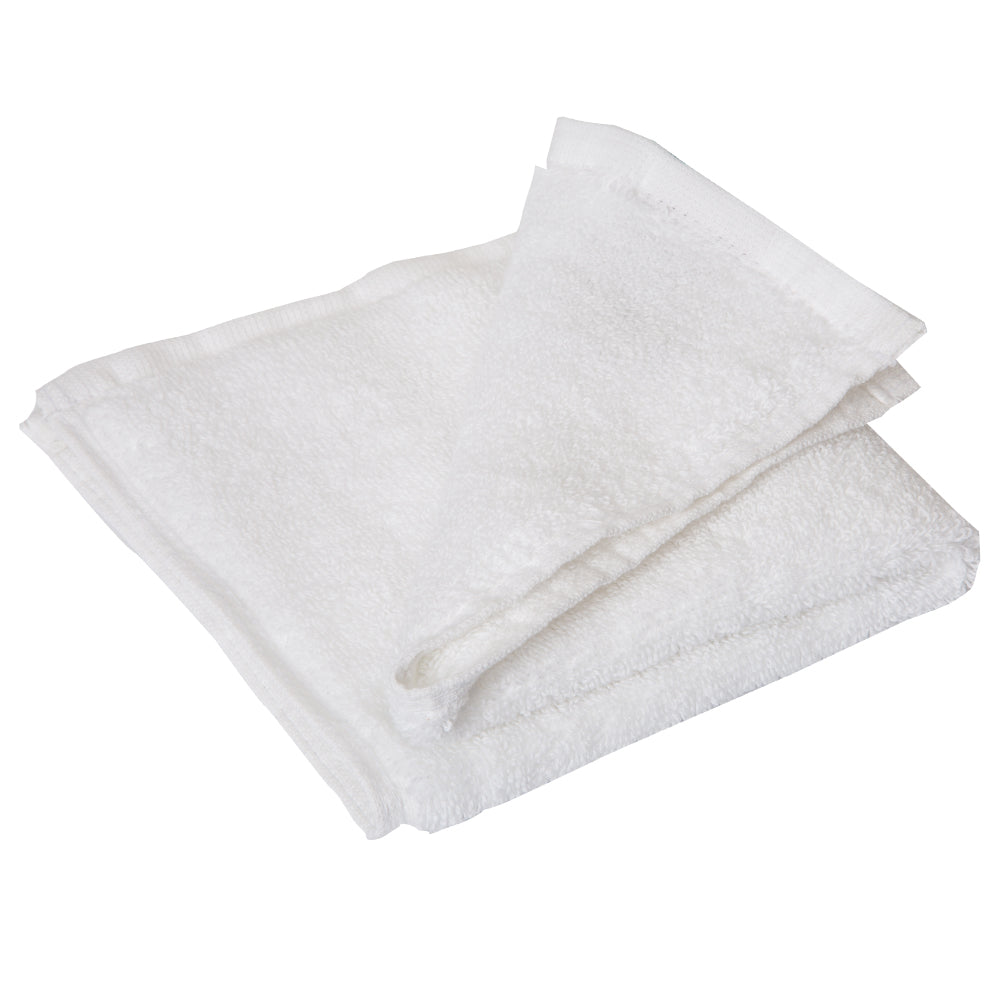 Face Towel 33x33cm White Plain Lamarvel