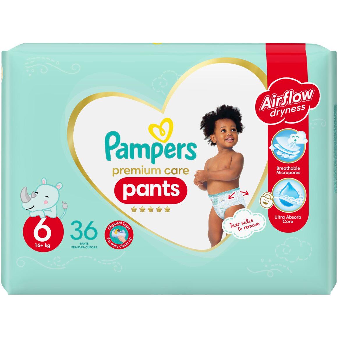 PAMPERS PREMIUM CARE XL DIAPER PANTS SIZE 6 (16+KG)