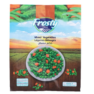 Frosty Foods Frozen Mixed Vegetables 400GM