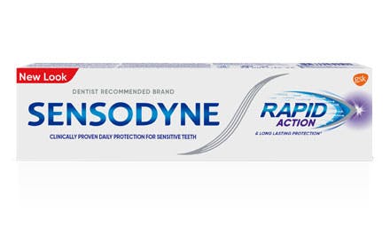 SEMSODYNE RAPID ACTION EHITENING T.PASTE 75ML