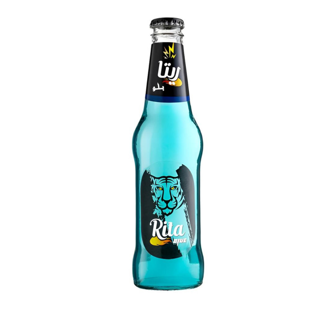 Rita Blue Carbonated Drink Glass Bottle 275ML