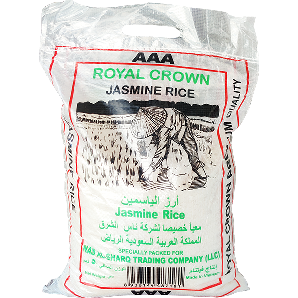RICE ROYAL JASMINE RICE 5KG