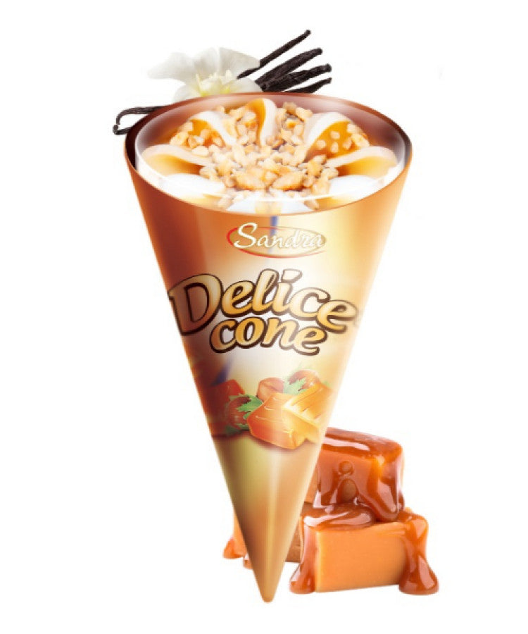 Sandra Delice Vanilla Ice Cream Cone