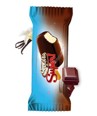Sandra Super Vanilla Ice Cream Stick Coated with Chocolate
