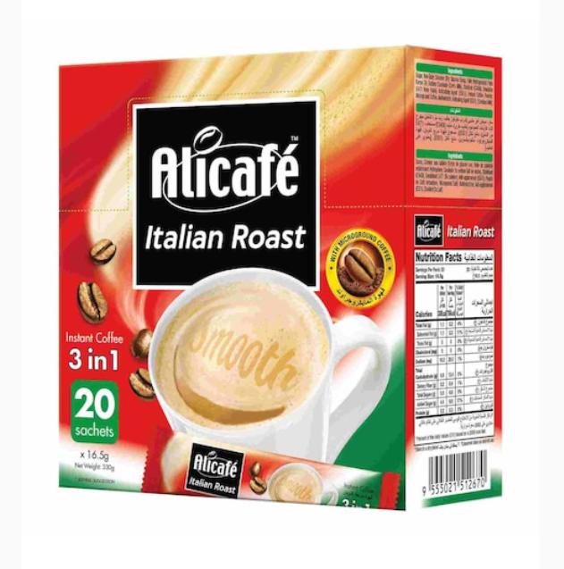 Alicafe Italian Roast 16.5 Gm x20