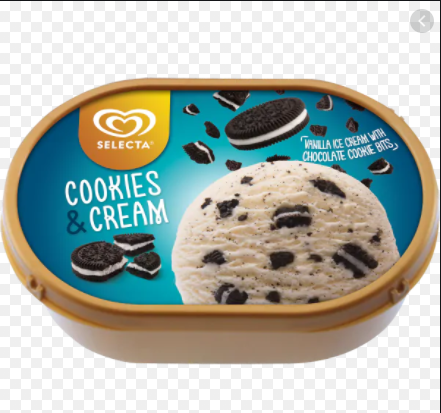 Selecta Cookies&cream 750ml