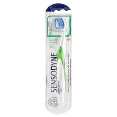 Sensodyne Effective Cleaning Green & White Medium Toothbrush for Sensitive Teeth