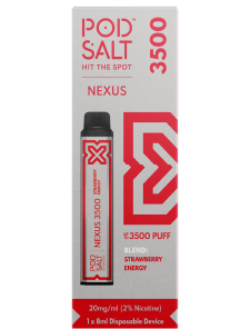 Pod Salt Strawberry Energy 3500 Puff