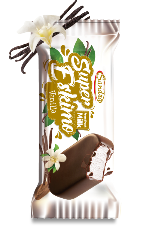 Sandra Super Creamy Milk Vanilla Ice Cream Stick