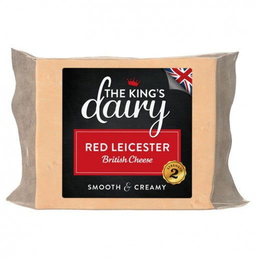 THE KING DAIRY RED LEICESTER 200GM