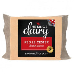 THE KING DAIRY RED LEICESTER 200GM