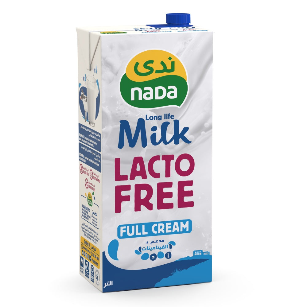 Nada Long Life Full Cream Milk - lactose free 1L