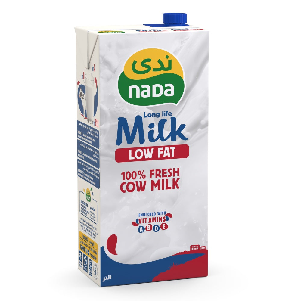 Nada Long Life Low Fat Milk 200ml x6