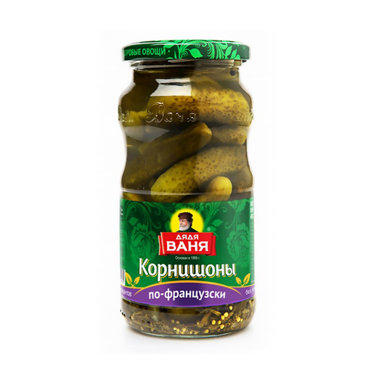 Uncle Vanya Pickled Baby Gherkins 460GM