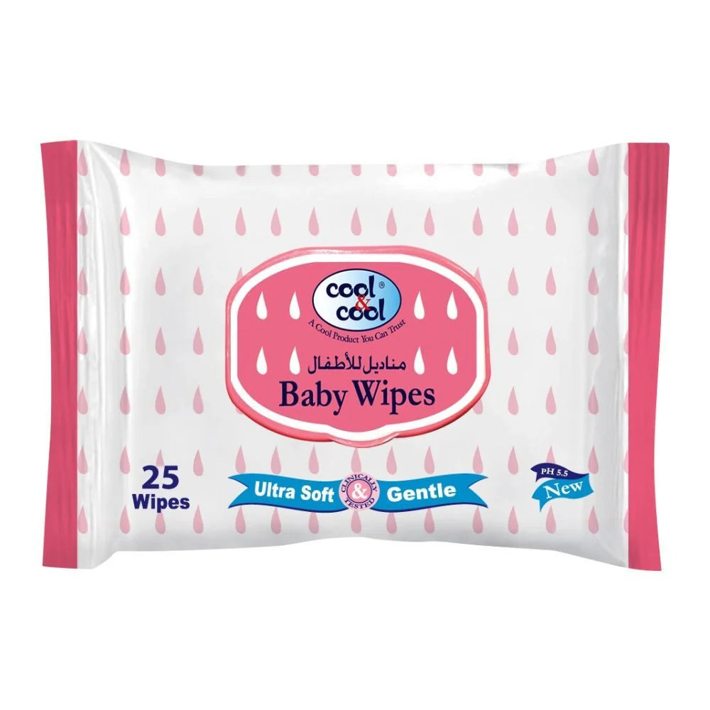 Cool & Cool Ultra Soft & Gentle Baby Wipes 250Tissues