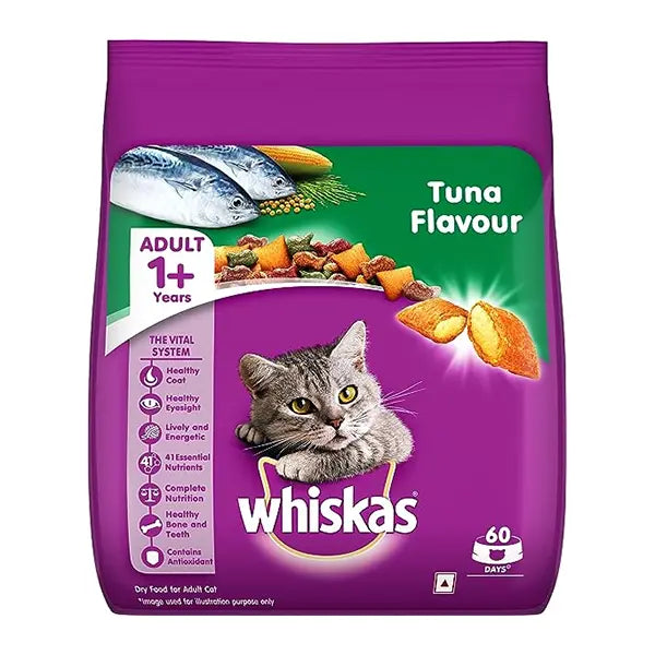 Whiskas Tuna Cat Dry Food Adult, 3kg