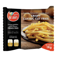 Al Ain Frozen Classic Cut French Fries 1kg
