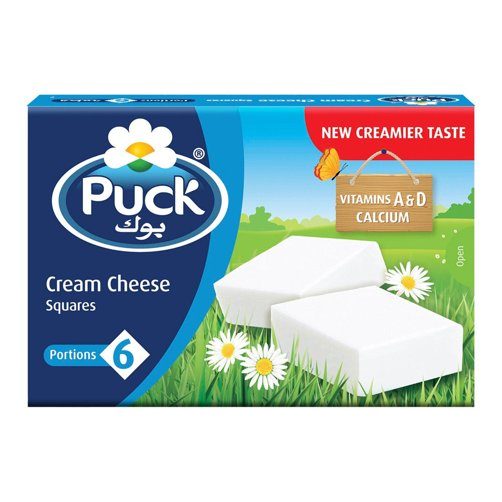Puck Cream Cheese Squares 6 Portions 108 g