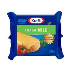 LFX MILD CHEDDAR CHEESE 200GM