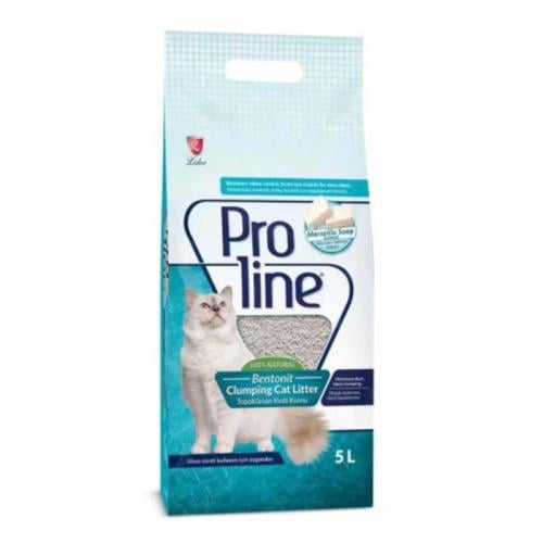Pro Line Bentonite Clumping Cat Litter Unscented 5ltr