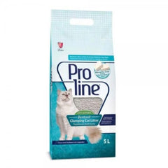Pro Line Bentonite Clumping Cat Litter Unscented 5Ltr