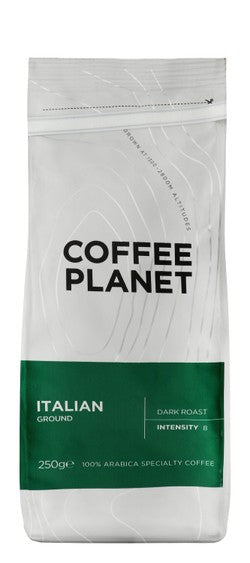 Coffe Planet Italian Dark Roast Ground 250gm